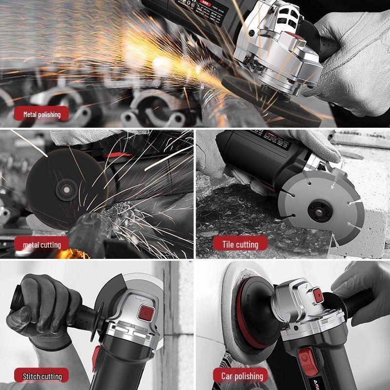 Multifunctional Angle Grinder: Small Household Polisher & Cutting Tool