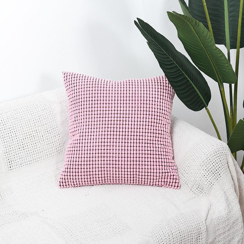 Elegant Scandinavian Pillows Modern Corduroy Cushion Cover For Cozy Home Decor