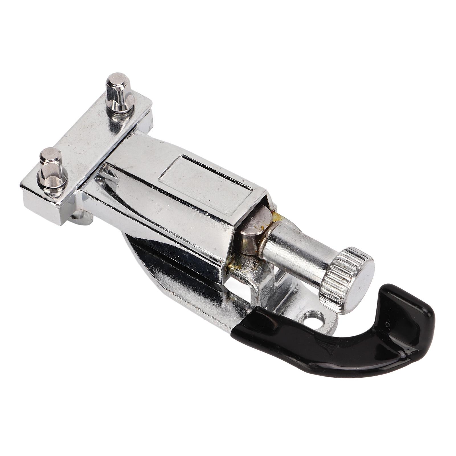 Серебристый машинка для малого барабана Гладкий внешний вид Легкая установка Изысканное мастерство Регулятор малого барабана