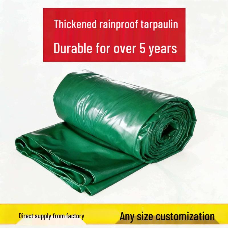 

Thick Waterproof Double-Sided PVC Coated Car Cover and Truck Tarpaulin 2m x 2m