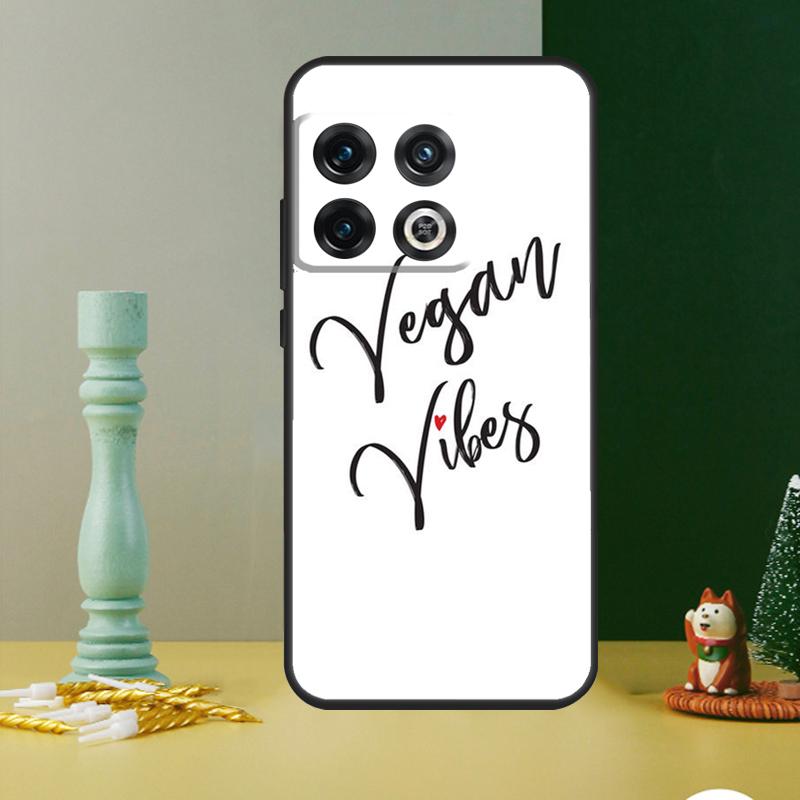 LOVE VEGGIE Vegetarian VEGAN Case For OnePlus Nord CE 2 3 4 Lite N20 N30 9 10 Pro 8T 9RT 10T 10R 12 11 12R 13 13R Cover
