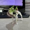 Anime Dog Mask Action Figure 7cm Model Statue Desktop Decoration Collectible Toy Ideal Holiday Gift for Children