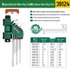 SATA Hex Key Set: Manual Six-Sided Screwdriver Tools