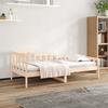 VidaXL Daybed Sofa Bed Guest Bed Frame Rollaway Bed Living Room Sofa Bedroom Interior 90x200 Cm Wood 820726