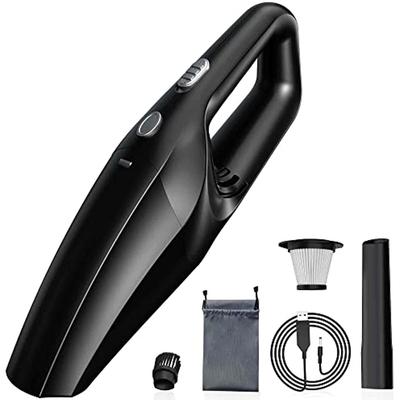 Rechargeable Car Vacuum Cleaner With Hepa Filter Portable Accessories Kit Mini Vacuum Cleaner Vacuum Car Interior Decoration Machine Home Office H