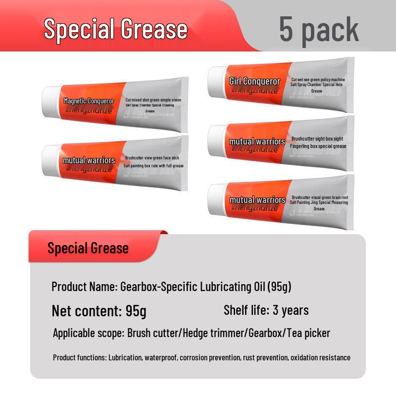 Vysokoteplotní převodový a hřídelový mazací olej pro zahradní stroje