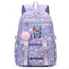 Cute Anime K-Pop Demon Hunters Printed Backpack for Teenager Student Girl Boy Bookbag Schoolbag Large Capacity Waterproof Travel Bag Gift Rucksak
