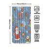 Tu Christmas Shower Curtain Santa Claus Reindeer Snowman Holiday Festive Bathroom Decor Waterproof Holiday Gift Christmas Party