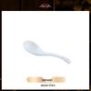 Jingdezhen White Porcelain Underglaze Large Ceramic Spoon