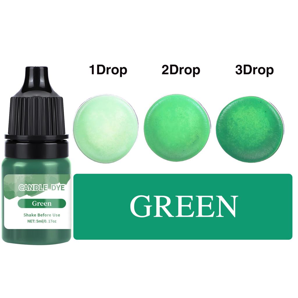 5 ml/butelka Pigment do świec woskowych Nietoksyczny pigment do świec sojowych Płynny barwnik Wosk sojowy DIY Barwniki do mydła Materiały do produkcji świec