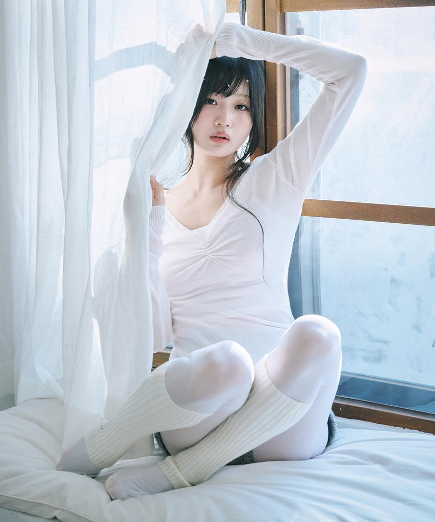 Leijeumiya Airi Shirring Knit [Baby Pink]