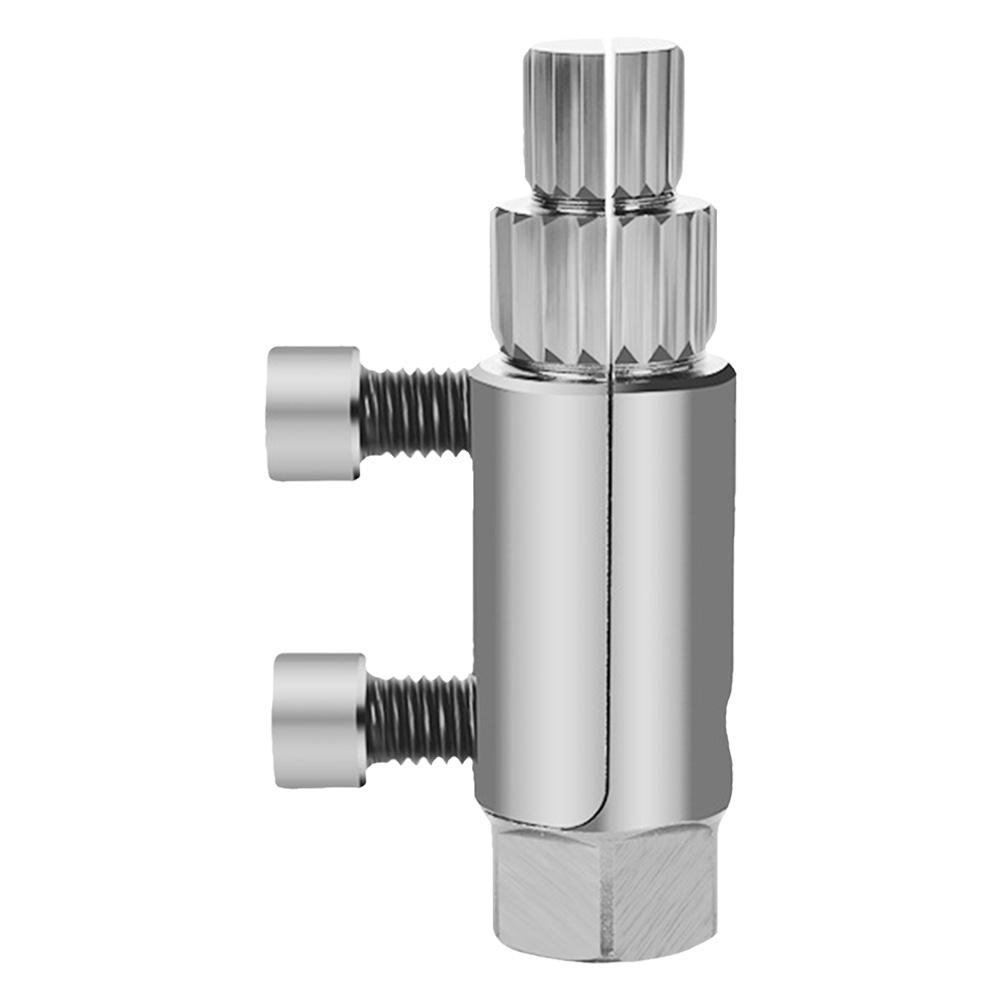 Broken Pipe Thread Extractor Thread Removal Tool Steel Broken Valve Thread Extractor for Broken Threads in Faucets/Angle Valve серебряный