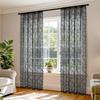 New Romantic Semi-Transparent Chiffon Lace Curtains Country-Style for Balcony Bay Window Office Home Decor Leisure Theme