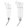 Bird Cage Water Bottle Drinker with Clips Waterer for Finch ,