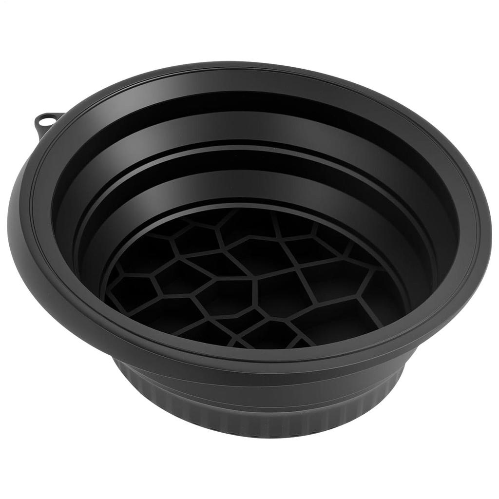 Foldable Face Ice Bath Bowl Face Basin Silicone Cooling Reusable Facial Roller With Build In Cube Tray Washing Basin Beauty Tool