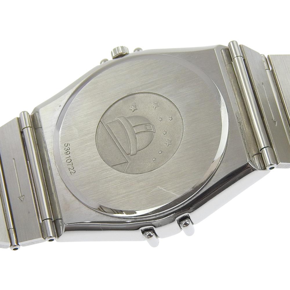 Omega Constellation Watches 396.1070 Cal.1438 SilverDial Stainless Steel Quartz Analog Display Unisex Used