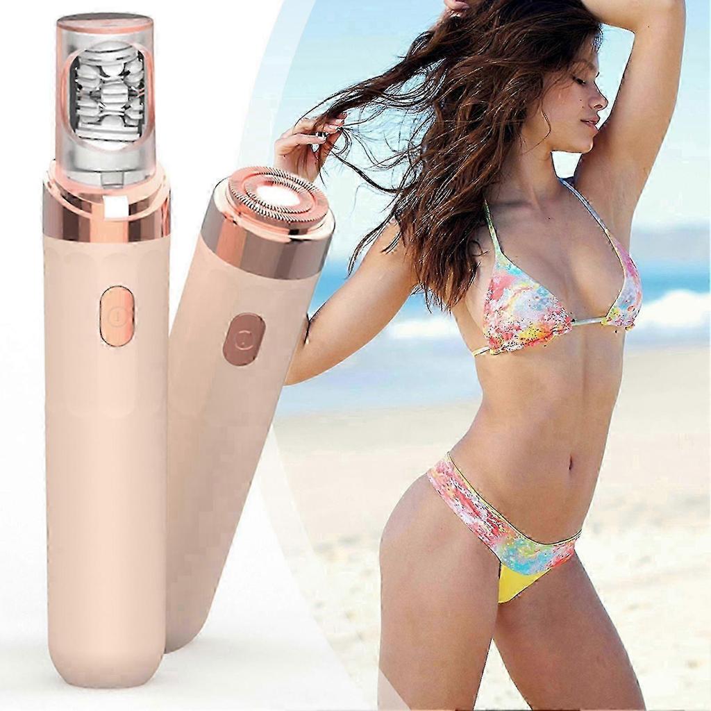 Pluxy Epil Pro 3.0 Cordless Face Epilator - 2-in-1 Electric Eyebrow Razor & Hair Remover for Face, Hands, Legs, Underarms (2025 Model)