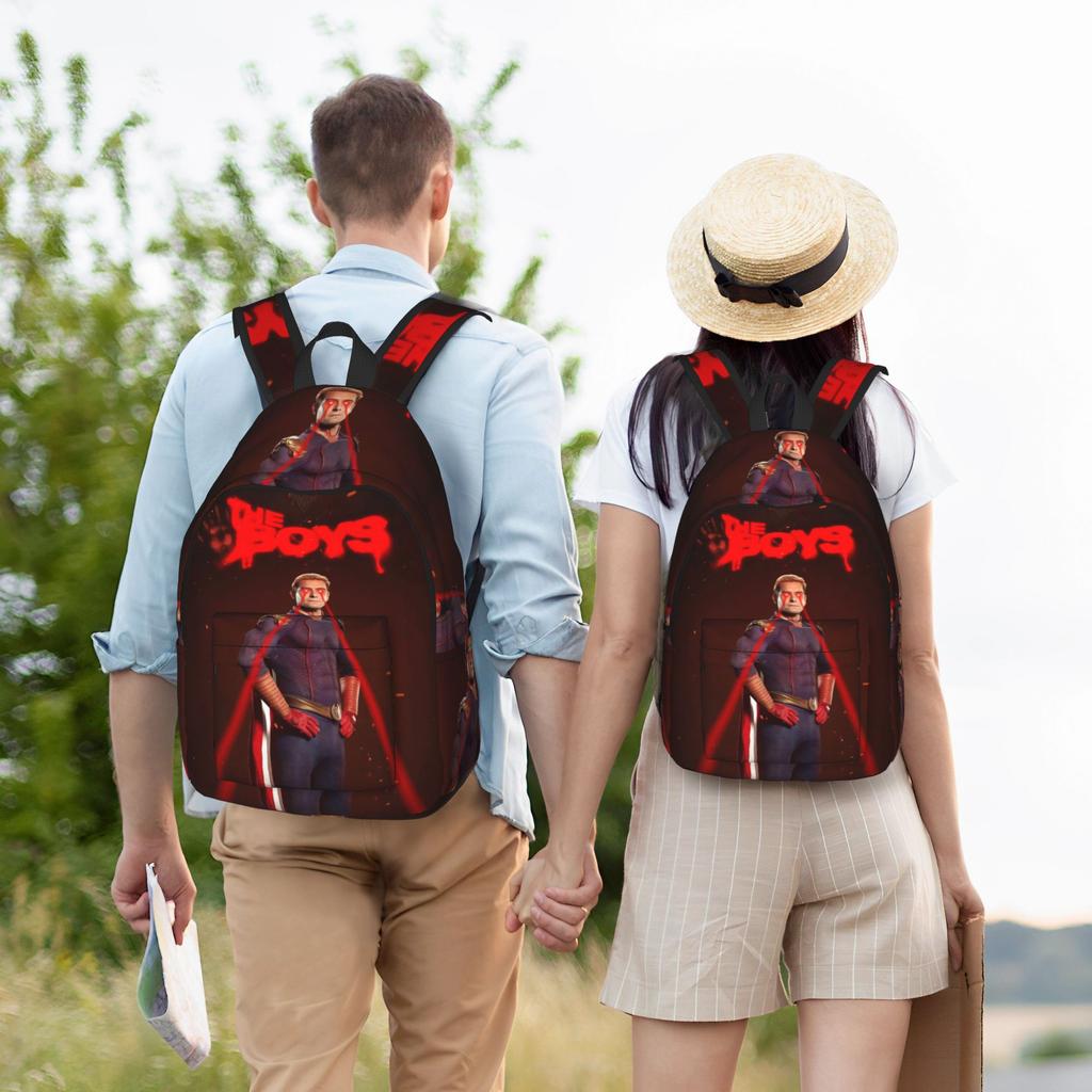 Invincibles Comic Cool Knapsack Sports Learner Hiking Journey  Everyday Backpack for Men Women Laptop Sling Tote