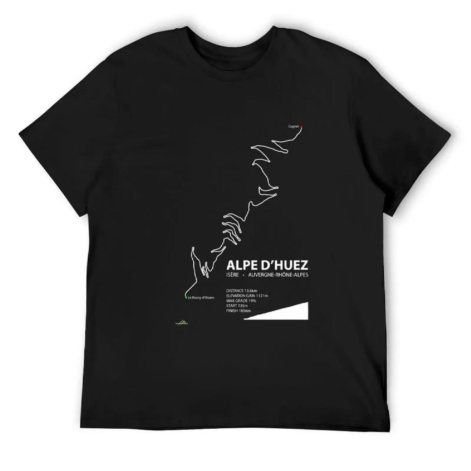 

Alpe D huez T-Shirt Anime t-shirt Louboutins funny shirt cotton plus sizes mens t shirts XXXXXL різнокольоровий