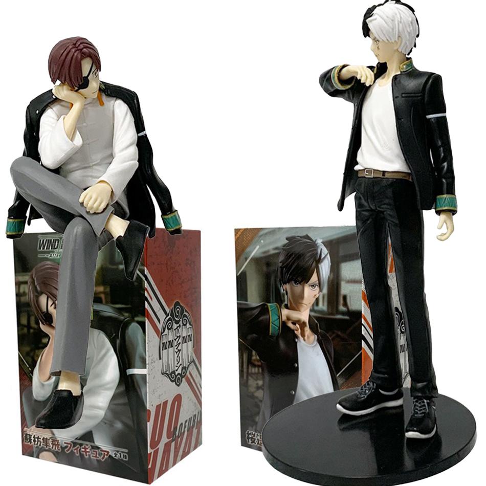 Car Beautiful Stickers Breaker Wind 2 Gk Haruka Sakura Figure Desk Ornaments Sitting Hayato Suo Pvc Model Anime Peripherals Haruka Statue Hayato Toys