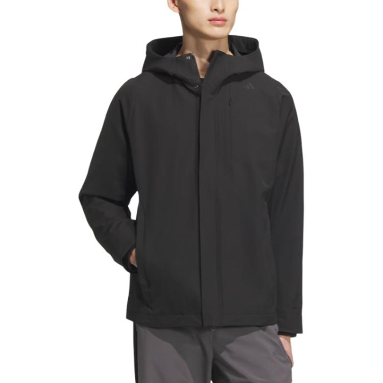 Adidas FW25 Wuzong Solotex Warm Waterproof Breathable Insulated Hooded Jacket Men Jackets KC5913