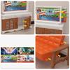 Bedroom Living Miniature Furniture Micro Model Mini Furniture Toys  Dollhouse Accessories