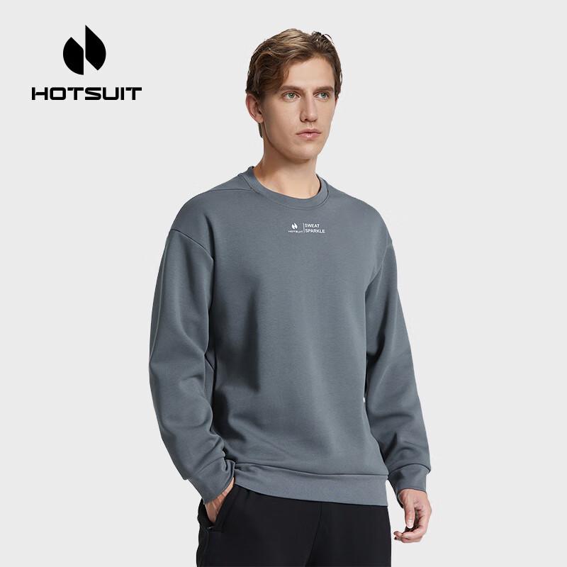 HOTSUIT Men s Cotton V-Neck Sweatshirt XL