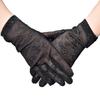 Fashionable and Breathable Mesh Short Gloves for Elegant Ladies