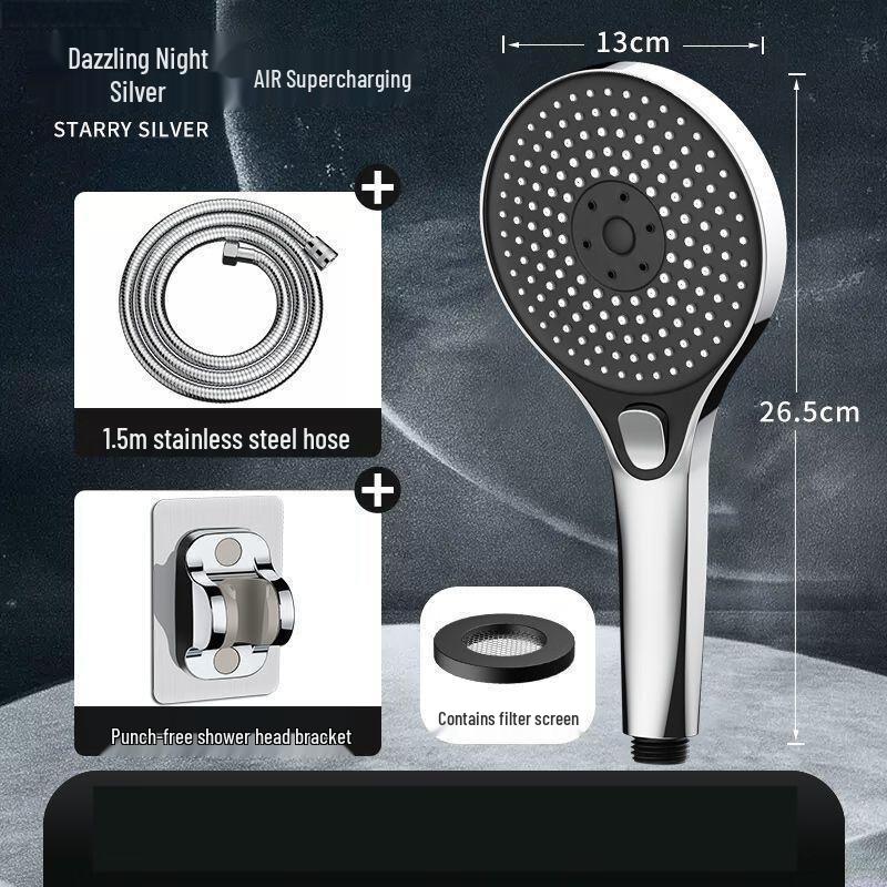 MDNG 3-Setting Pressurized Shower Head