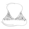 Sexy Bikini Accessories Tassel Chest Chain Body Chain Handmade Star Sequin Hot Girl Chest Ornament
