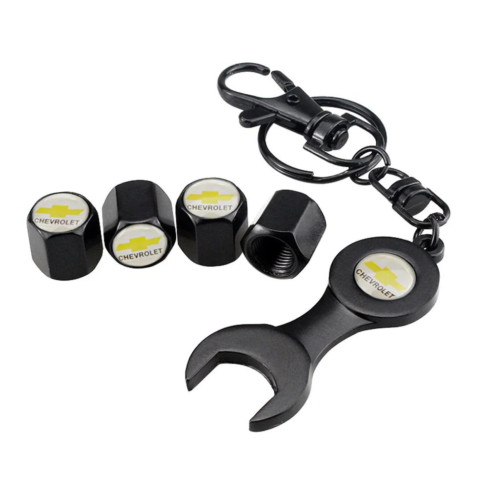 Car Metal Wheel Tire Valve Stems Cap Protection Cover for Chevrolet Trax Aveo Cruze Malibu Spark Captiva Lacetti Sail Silverado YD8
