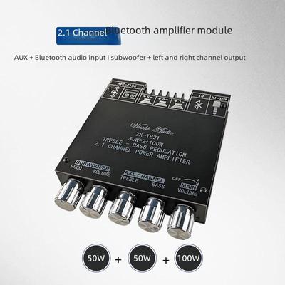 2.1-Kanal-Bluetooth-Digitalverstärkerplatine mit Subwoofer und Hoch-/Tieftoneinstellung