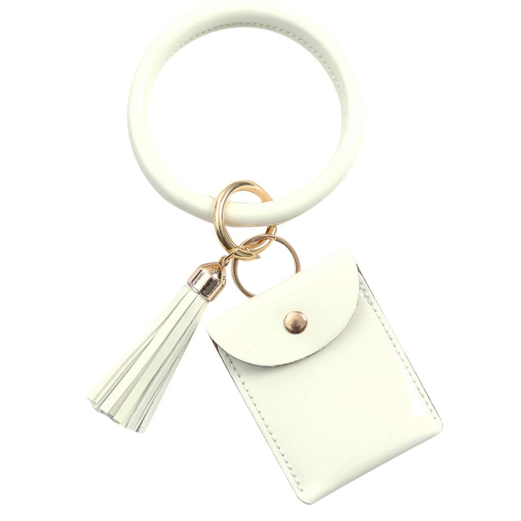 bangle keychain with wallet