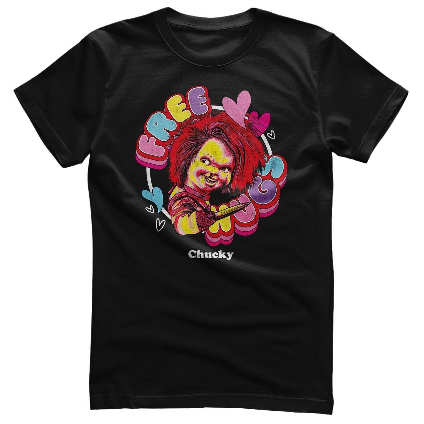 Maglietta Da Uomo Chucky Abbracci Gratuiti Di Chucky Licenziata Ufficialmente XXL