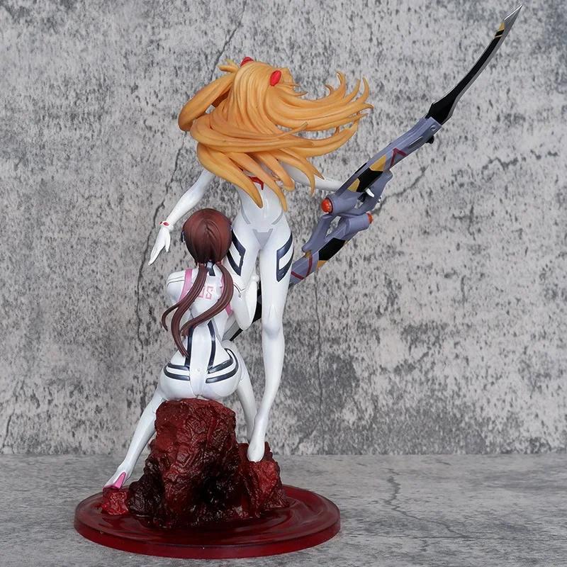 23CM Eva Anime Figure Rebuild of Evangelion Asuka Langley Soryu Mari Makinami Illustrious Figures Gift Toy