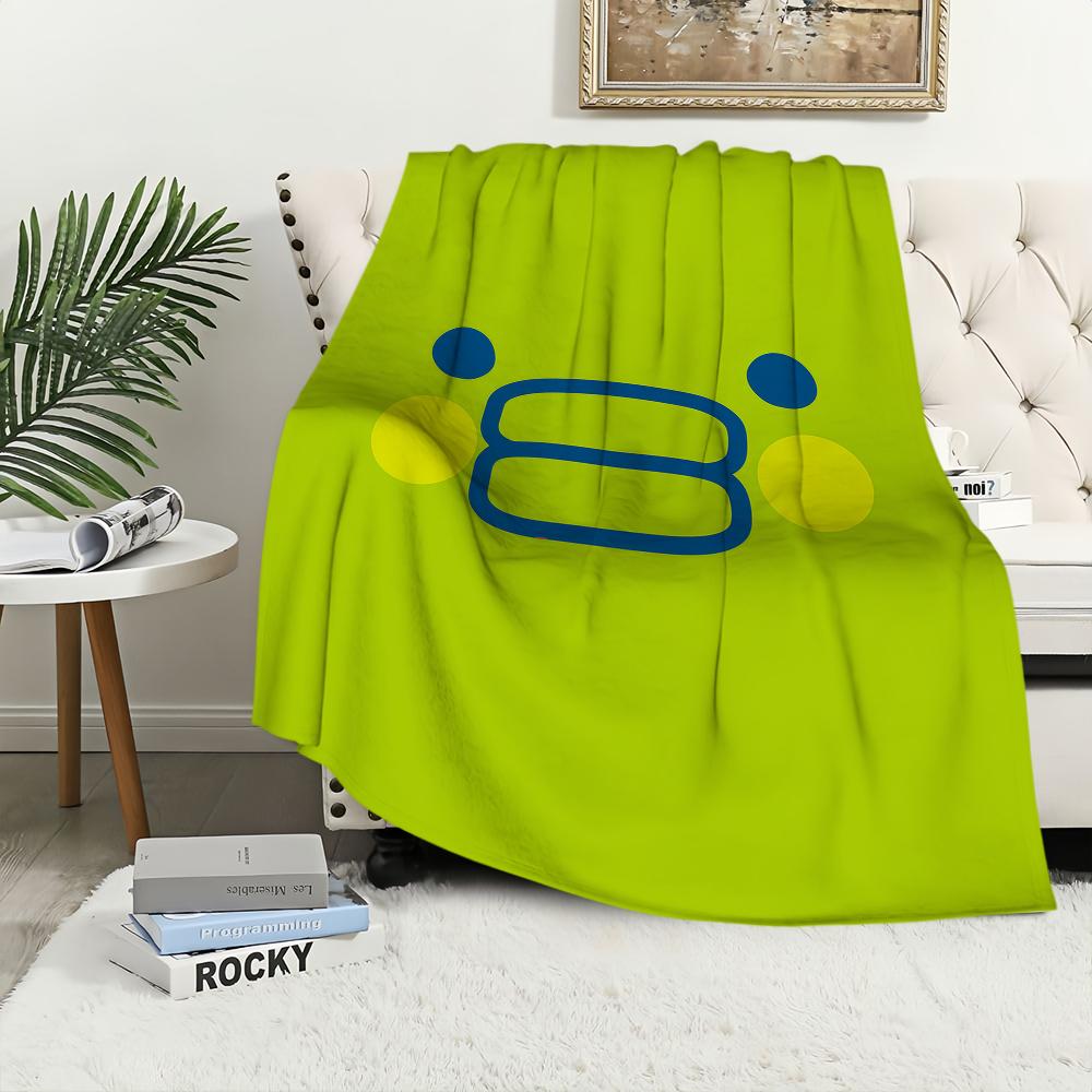 T-Tamagotchi Blanket For Soft Throw Blanket for Picnic Bed Sofa Home Bedroom Cozy Warm Comfortable