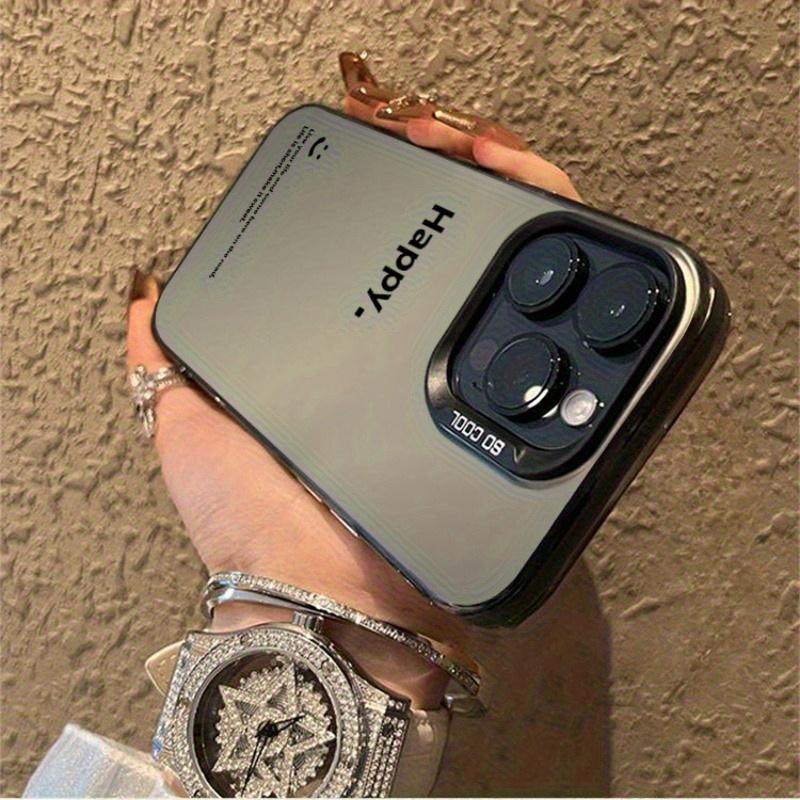 Advanced laser phone case with a pattern of understanding life sentences printed on it For iPhone 11 121314151617 XS XR X 12 13 Plus Pro Max SE series