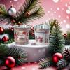 Christmas Bucket Metal Basket Bucket Christmas Decorations Vintage Holder Decor for Indoor and Outdoor Decorative