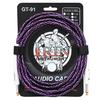 Electric Guitar Audio Cable 3 M Male To Male 6.35mm Audio Cable for Guitar Bass Denoise Dual Straight Head Connection Cable