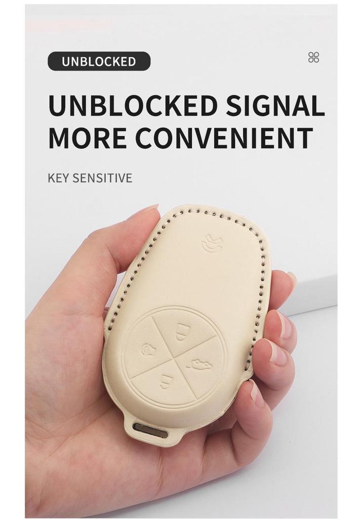 Nio Key Case Cover: Compatible with ES6, EC6, ES8, ET5, ET7, EC7, ES7 - Simple Protective Keychain