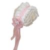 Bowknot Ribbon Headbands Elegant Lolitas Styles Headpiece Lovely Headwear for Women and Fashion Enthusiasts