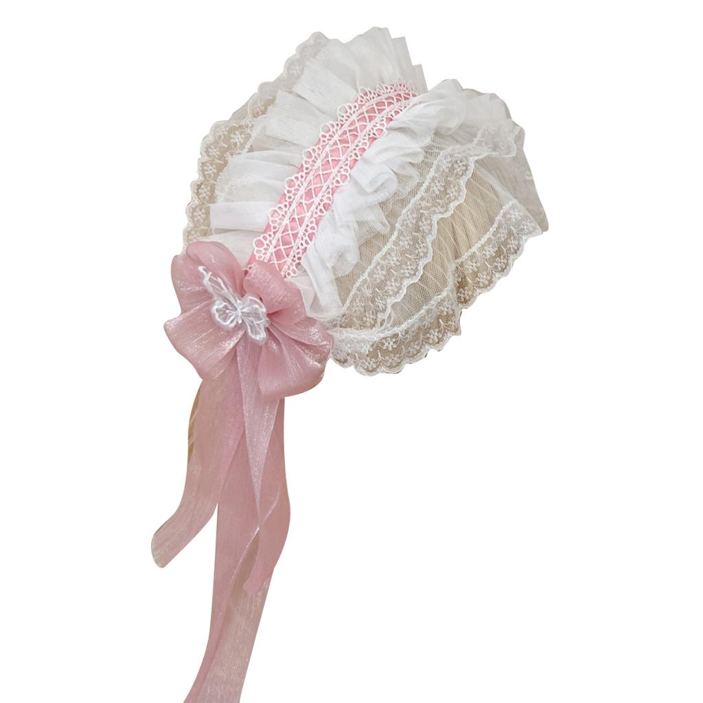 Bowknot Ribbon Headbands Elegant Lolitas Styles Headpiece Lovely Headwear for Women and Fashion Enthusiasts