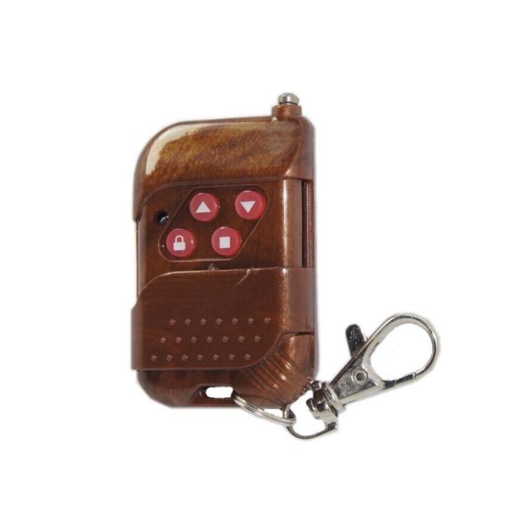 Wireless Remote Control 433M Jade Color with Coffee Four-Key Duplication Learning