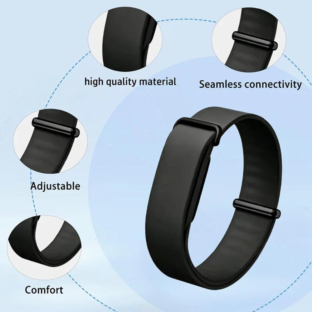 Adjustable Silicone Strap For Google Fitbit Air Rubber Replacement Bracelet Watch Band For Google Sport Loop Correa Wristband