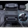PU Carbon Fiber Leather Car Center Console Armrest Cover For 15- 20 Ford F150.