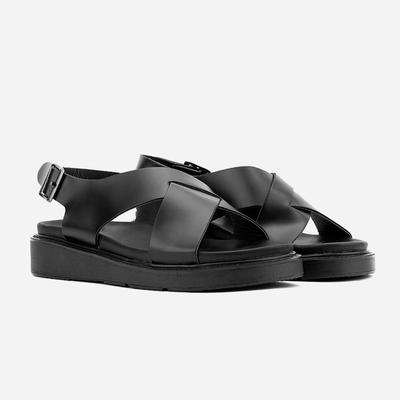 [BSQT BY CLASSY] Biella Cross Strap Leather Sandals [431] [Shipped from Korea] 100% Authentic