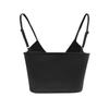 Camisole sexy à bretelles et col en V profond pour femme