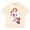 230 Gsm 100% Cotton Jujutsu Kaisen V64 Rika Print Unisex Heavy Cotton T Shirt