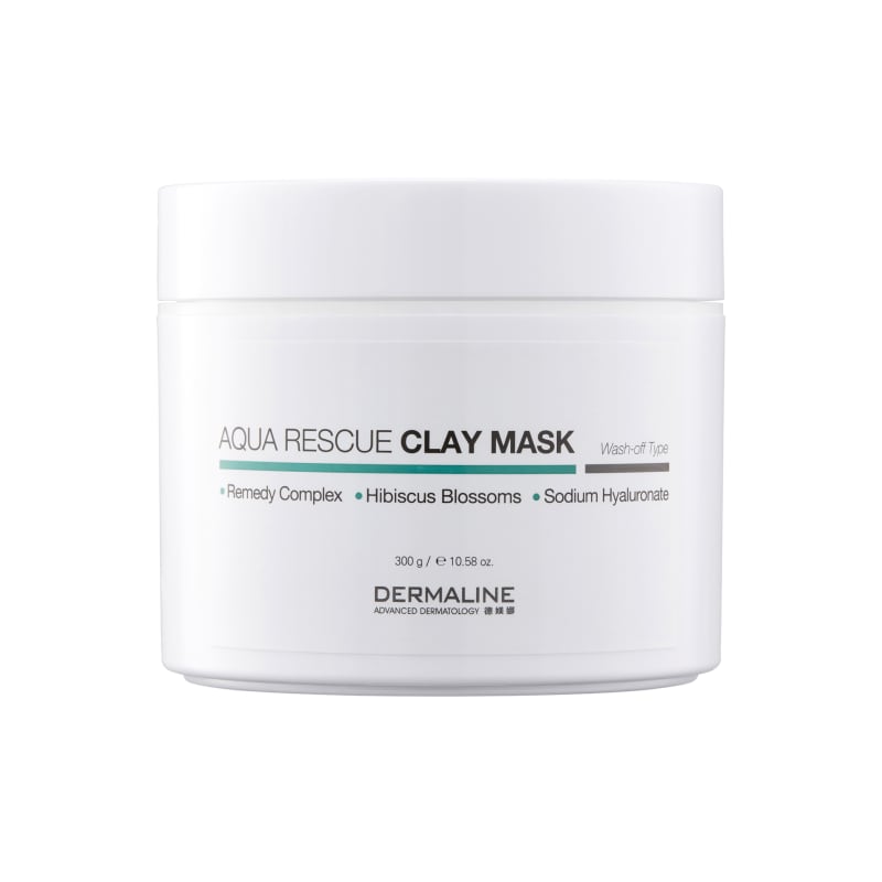 DERMALINE Aqua Rescue Clay Mask_300g