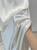Silky Autumn 2024 Double-Sided Satin Floor-Length High-Waist Mermaid Maxi Skirt for Women